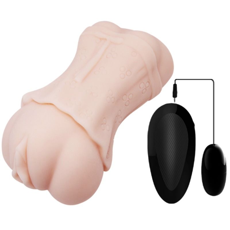 CRAZY BULL vattenhud vagina masturbator med vibrerande kula