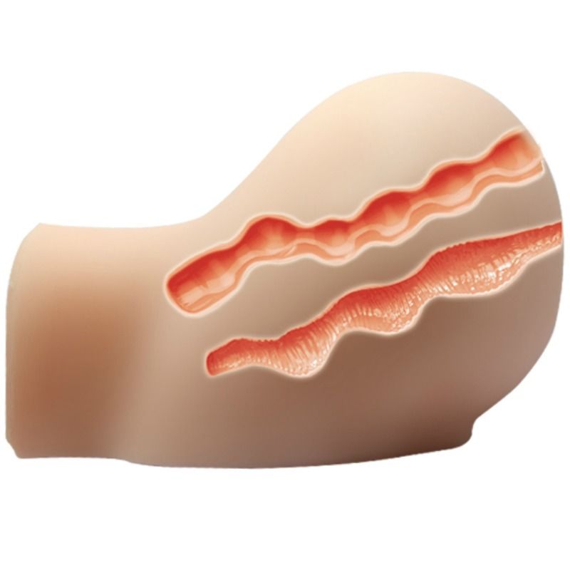 CRAZY BULL - REALISTISK VAGINA OCH ANUS MED VIBRATION POSITION 6