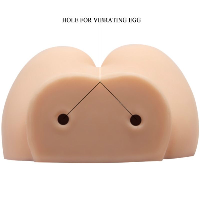 CRAZY BULL - REALISTISK VAGINA OCH ANUS MED VIBRATION POSITION 6