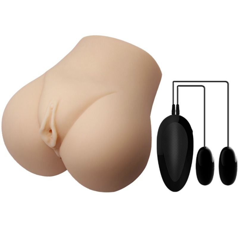 CRAZY BULL - REALISTISK VAGINA OCH ANUS MED VIBRATION POSITION 7