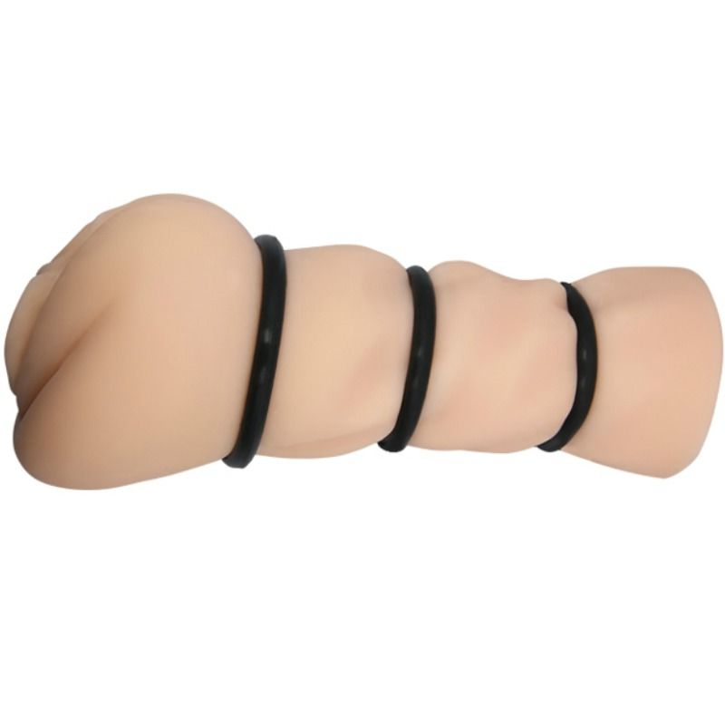 CRAZY BULL vagina masturbator med ringar