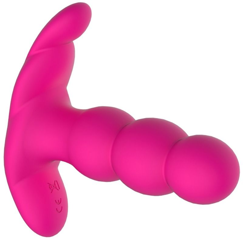 NALONE Pearl anal vibrator med fjärrkontroll i svart