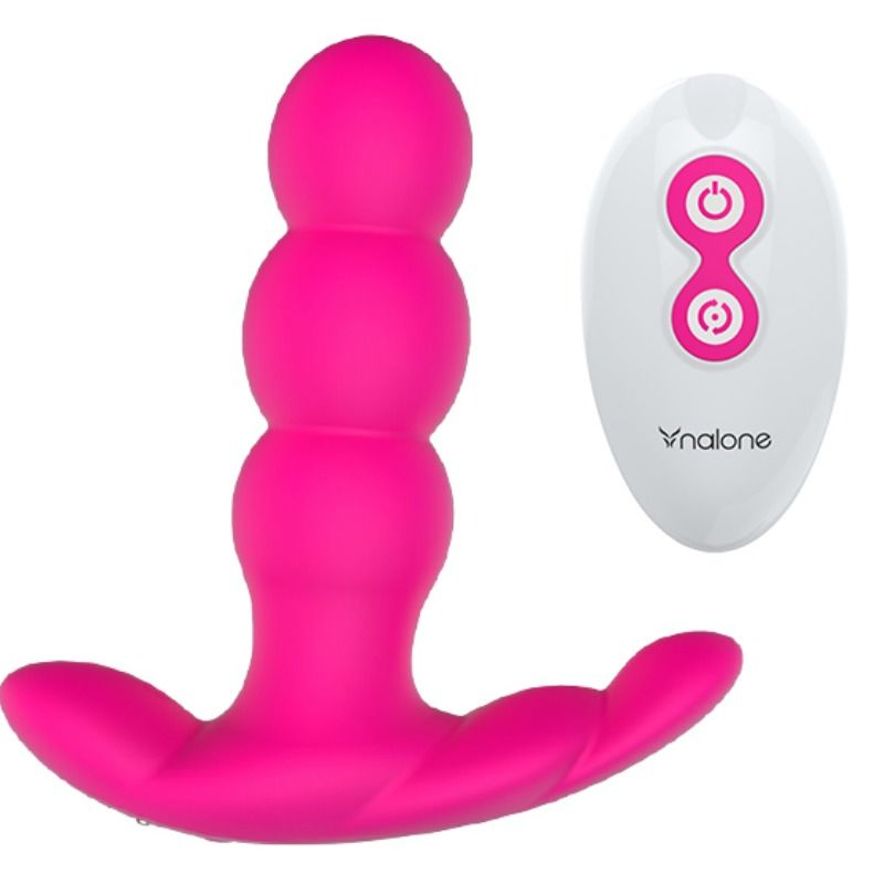 NALONE Pearl anal vibrator med fjärrkontroll i svart