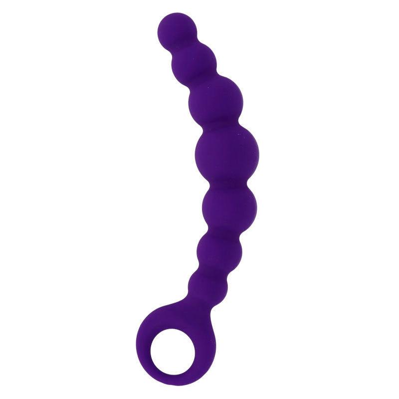 Intense Anal Beads Max Lilac i medicinsk silikon