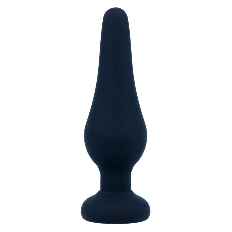 INTENSE Anal Plug Pipo S i svart silikon, 9,8 cm