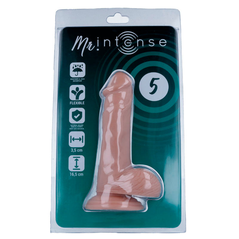 MR INTENSE - 5 REALISTIC COCK 16,5 CM -O- 3,5 CM