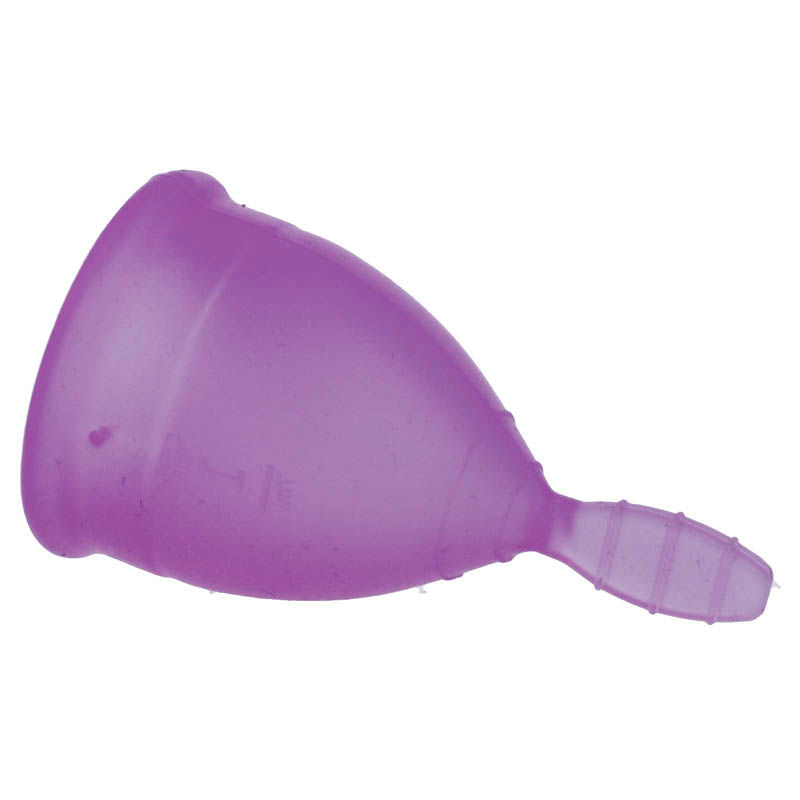 Menstruationskopp NINA KIKÍ i lila färg, storlek S