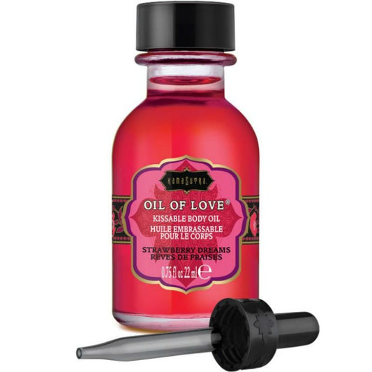 Kamasutra ätbart olja med jordgubbssmak 22 ml