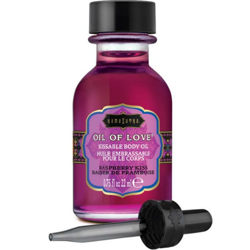 Kamasutra Ätbart Olja Hallon 22 ml