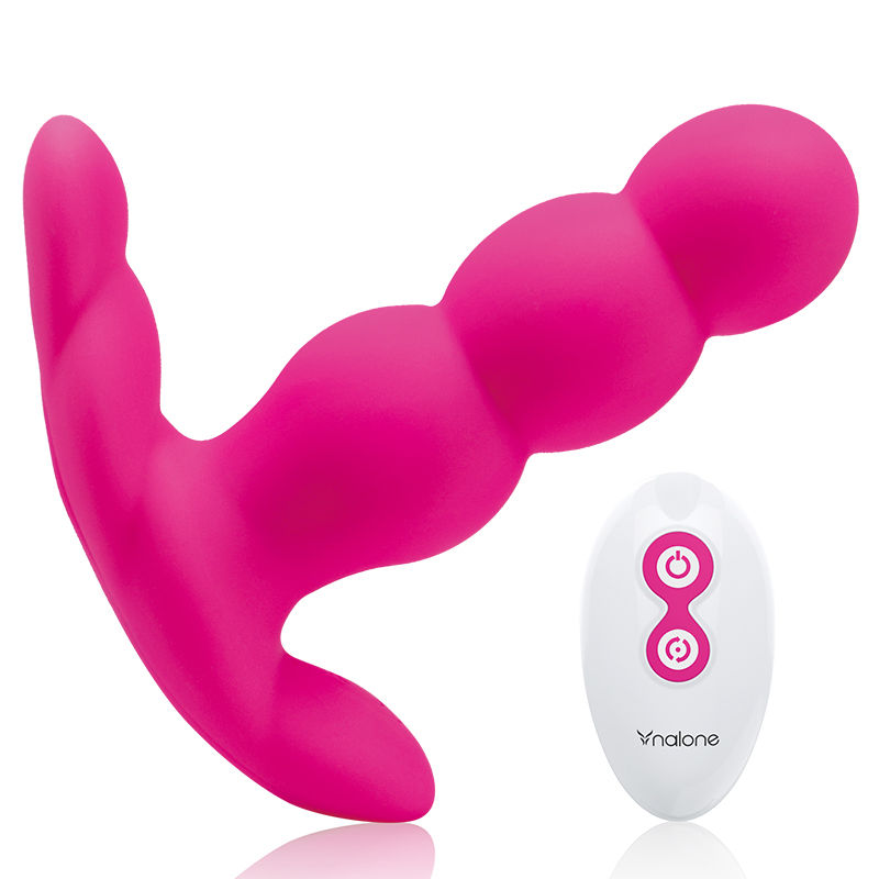NALONE Pearl anal vibrator med fjärrkontroll i svart
