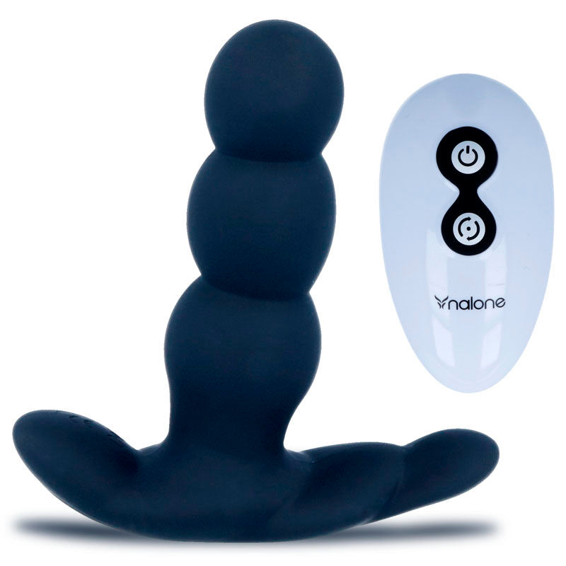 NALONE Pearl anal vibrator med fjärrkontroll i svart