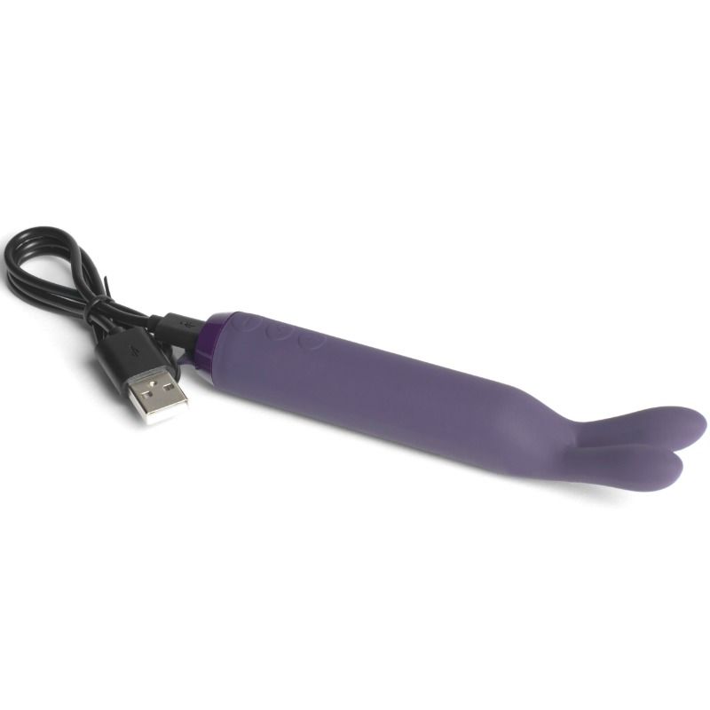 JE JOUE Vibrerande Bullet Rabbit i lila