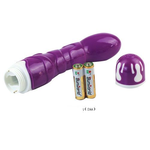 BAILE realistisk penisvibrator i violett med 10 vibrationsrytmer