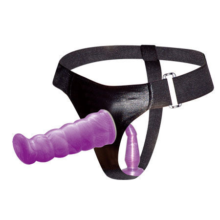 BAILE - LILAC KVINNLIG ANAL OCH VAGINAL SÄNGHARNES GPOINT 17 CM