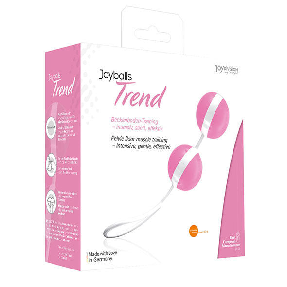 JOYDIVION JOYBALLS i rosa färg för bäckenbottenträning