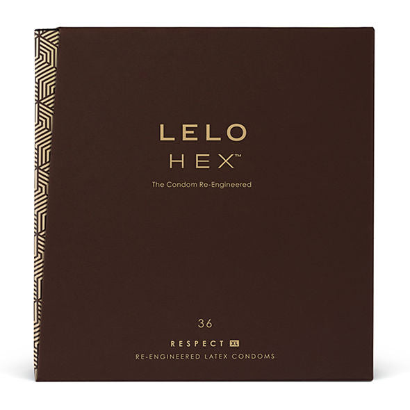 LELO HEX Respect XL kondomer 36-pack