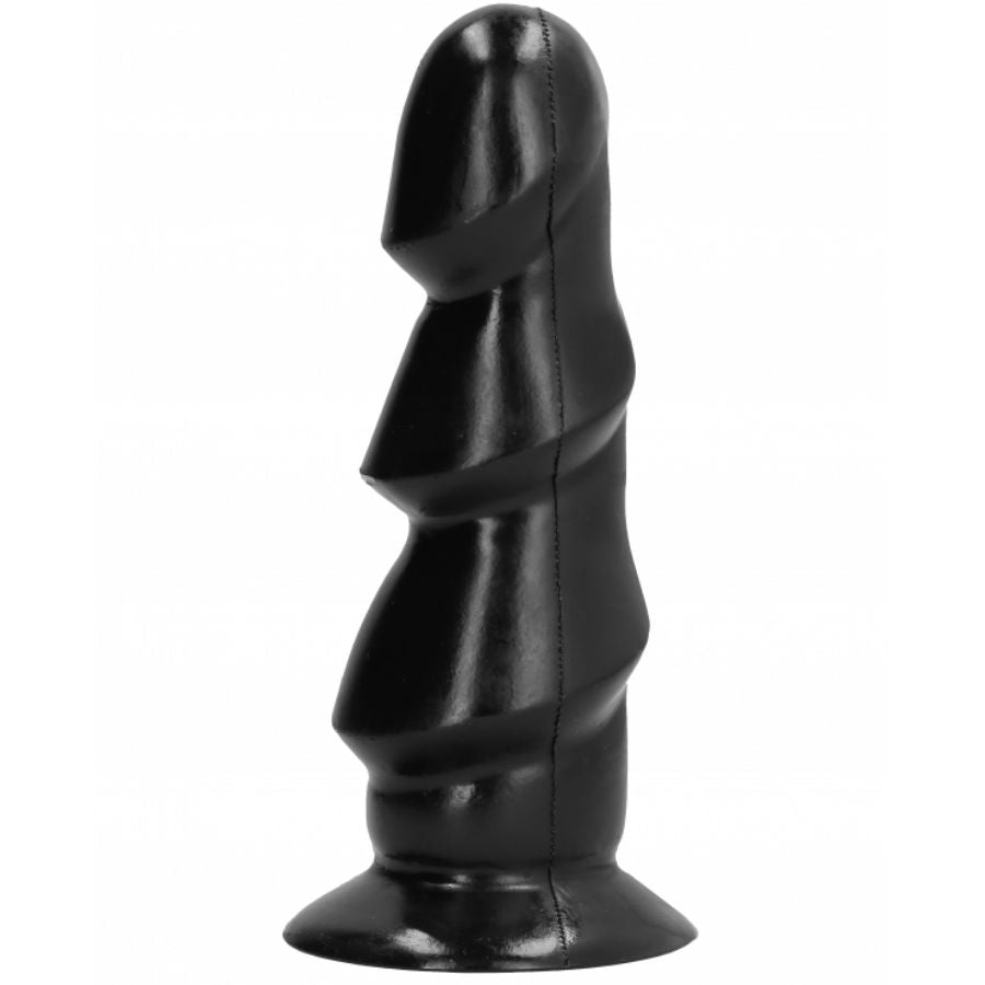 ALL BLACK dildo 17 cm, svart sexleksak