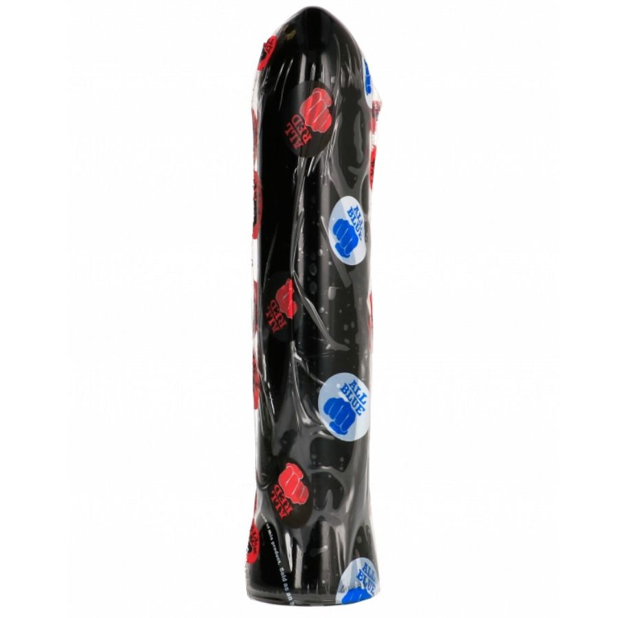 ALL BLACK DILDO 22 CM, realistisk och flexibel leksak