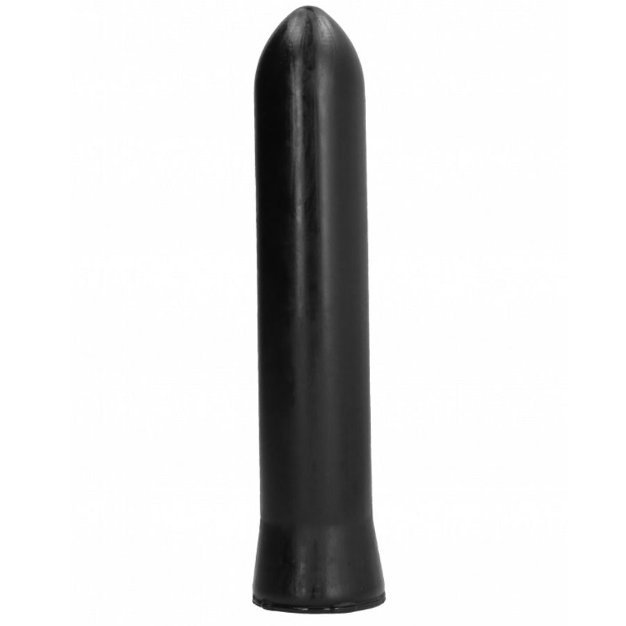 ALL BLACK DILDO 22 CM, realistisk och flexibel leksak
