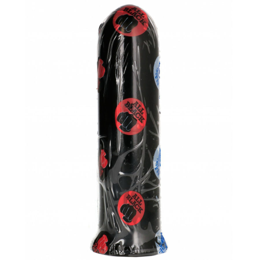 ALL BLACK Dildo Black 19 cm