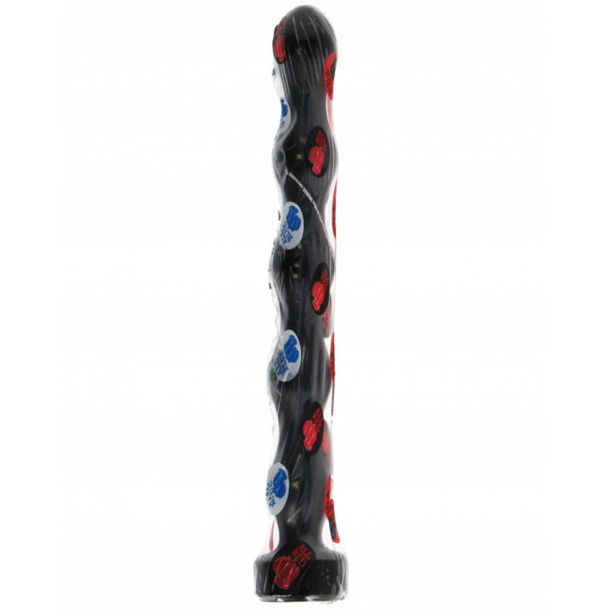 ALL BLACK analplugg med justerbar storlek 32 cm