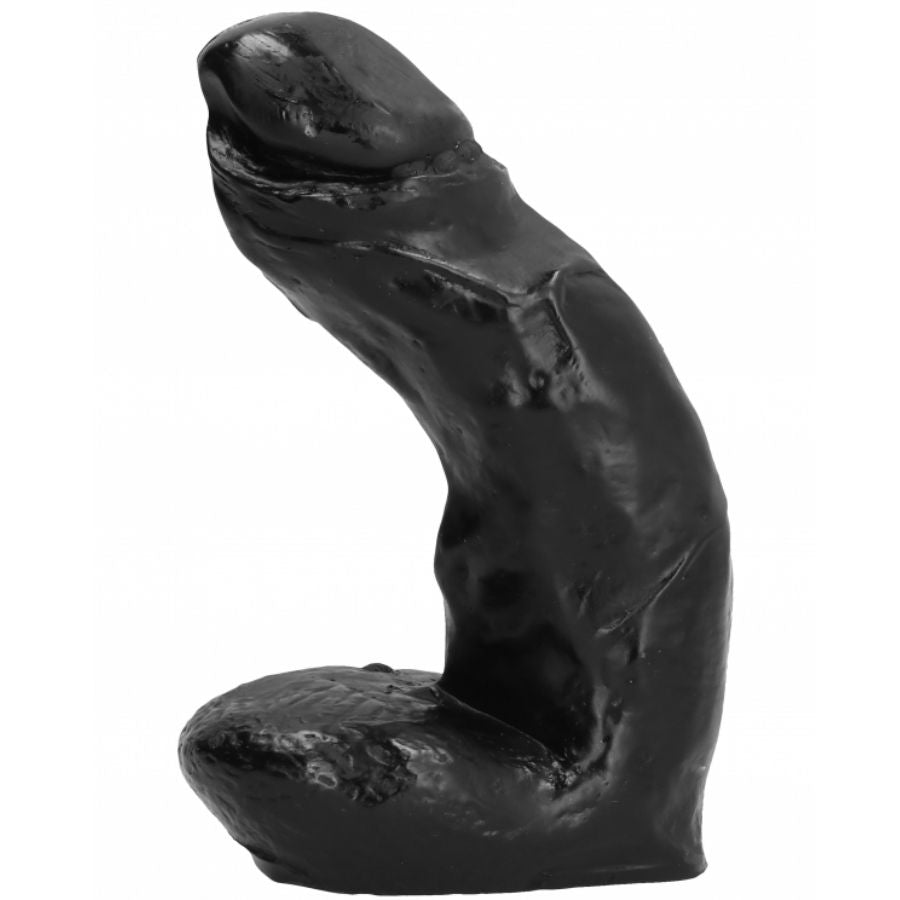ALL BLACK - DILDO REALISTISK 15 CM
