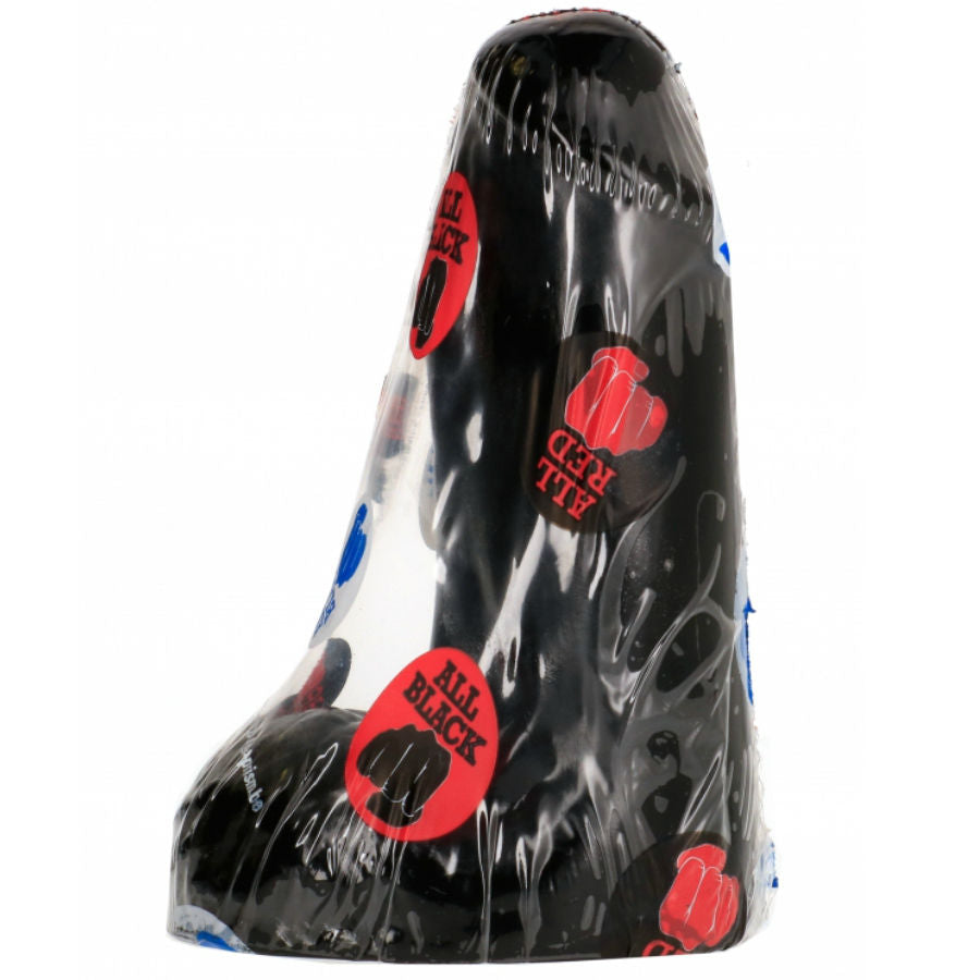 ALL BLACK Dildo Realistisk 13 cm