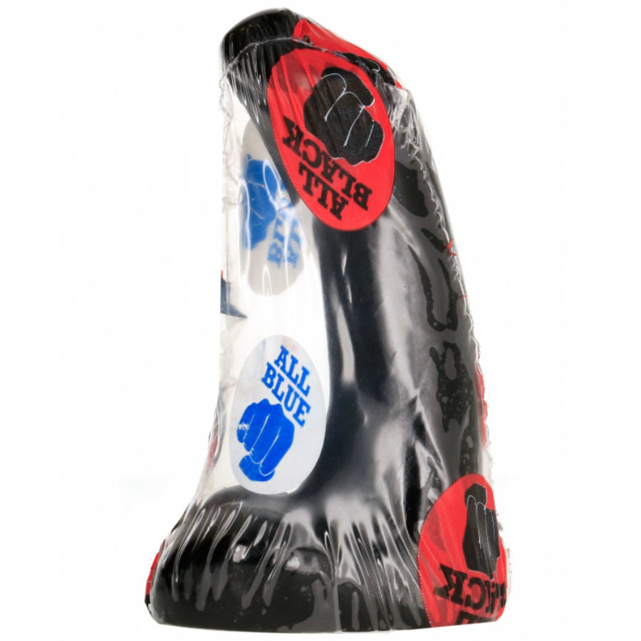 ALL BLACK DILDO 9 CM med slät svart yta