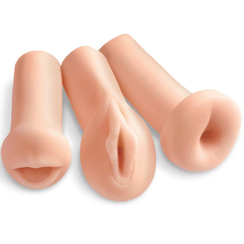 EXTREME TOYZ All 3 Hål Kit med tre masturbatorer