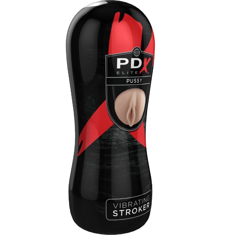 PDX ELITE vibrerande vaginal stroker
