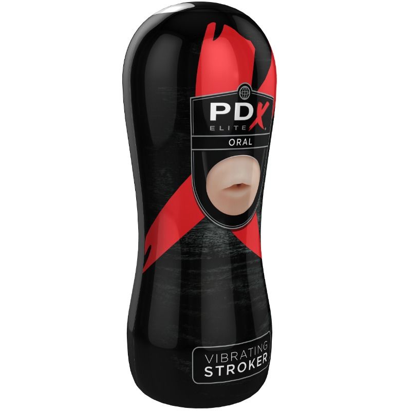 PDX ELITE Vibrerande Oral Stroker