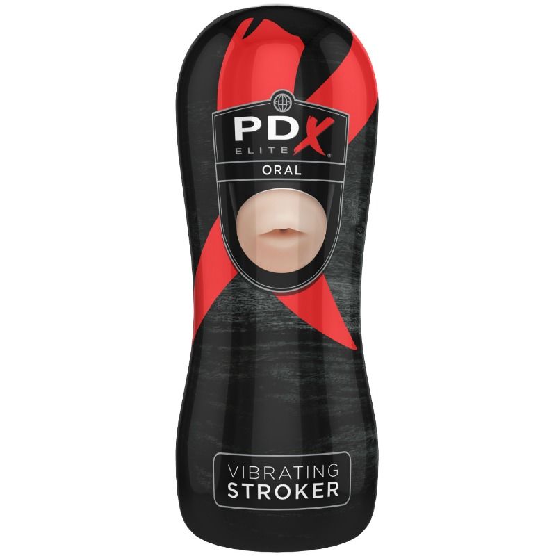 PDX ELITE Vibrerande Oral Stroker