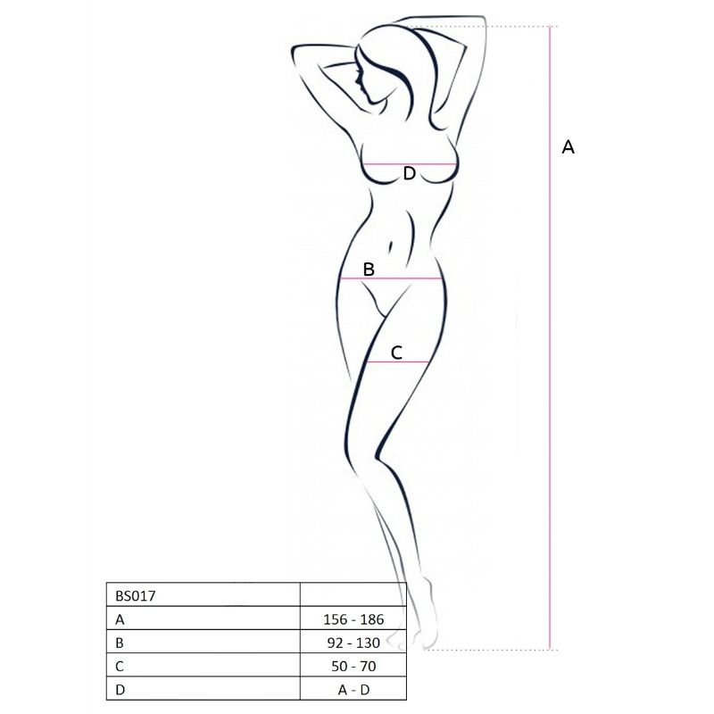 Nätbodystocking från Passion