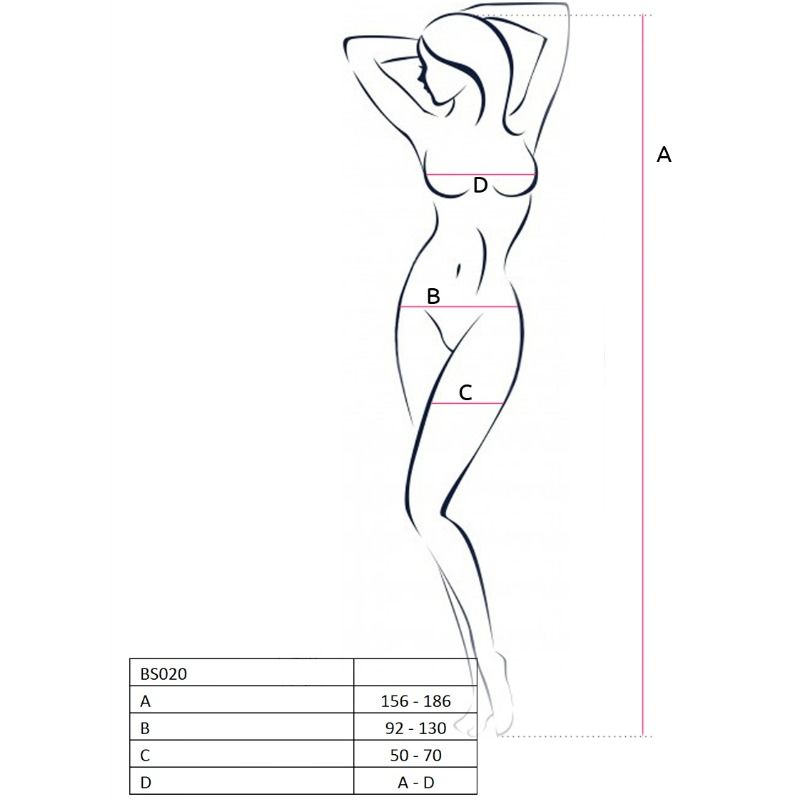 Nätbodystocking från Passion