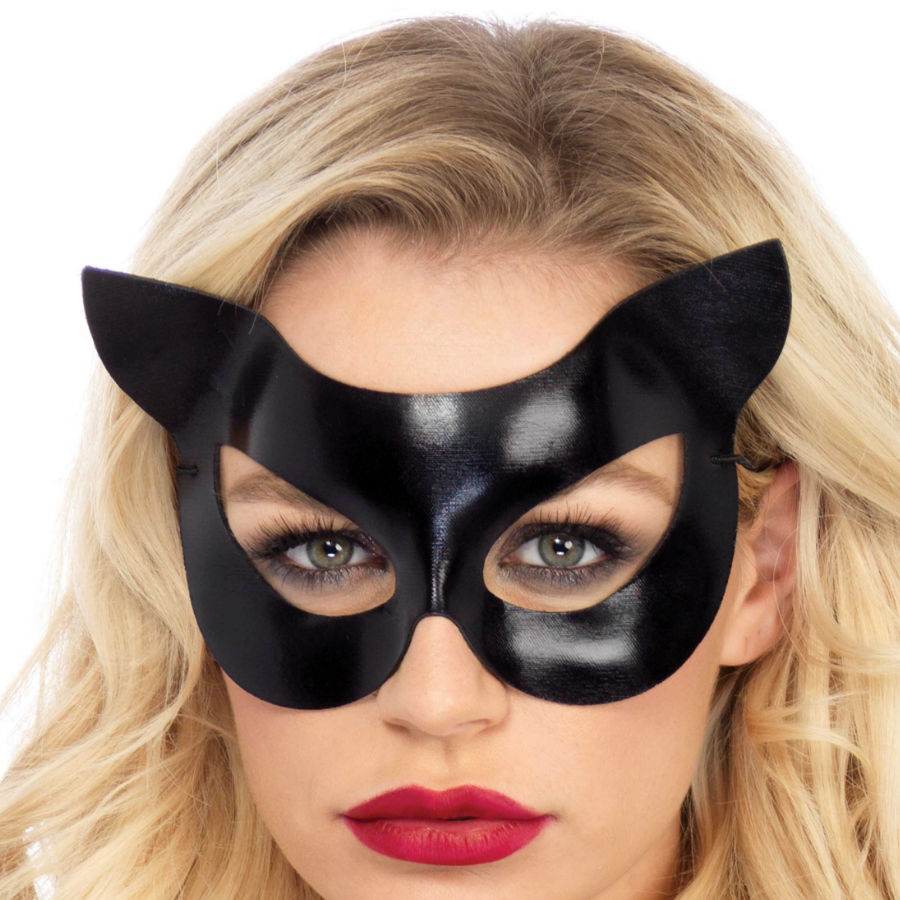 Vinyl kattmask från LEG AVENUE