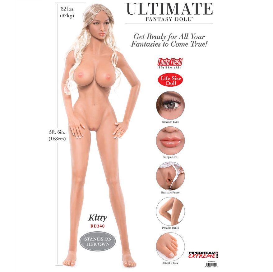 Pipedream Ultimate Fantasy Dolls Kitty 168 cm
