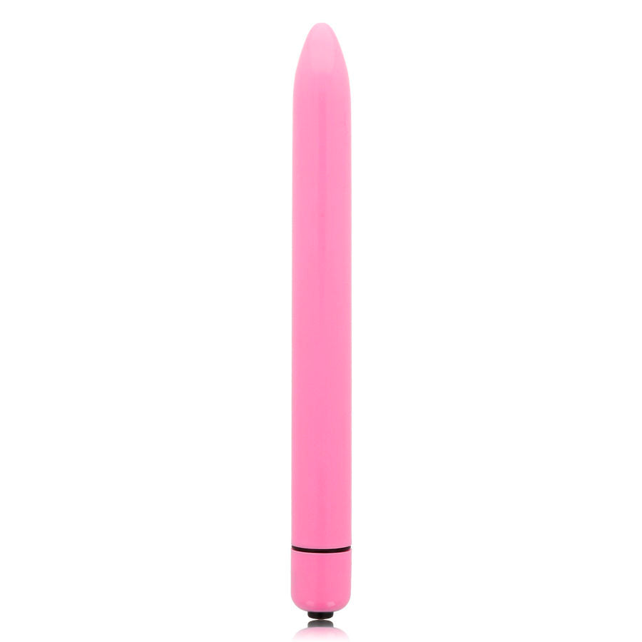 GLOSSY Slim Vibrator i djup ros
