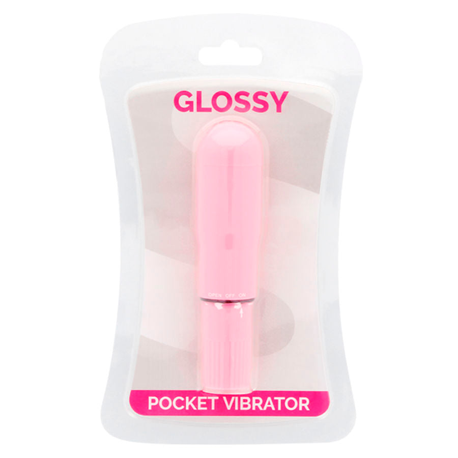 GLOSSY Pocket Vibrator i rosa
