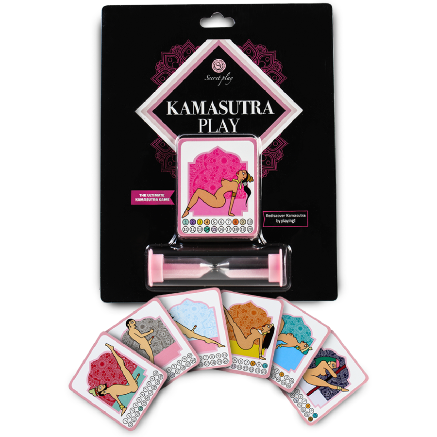 Kortspel för par med Kamasutra-tema
