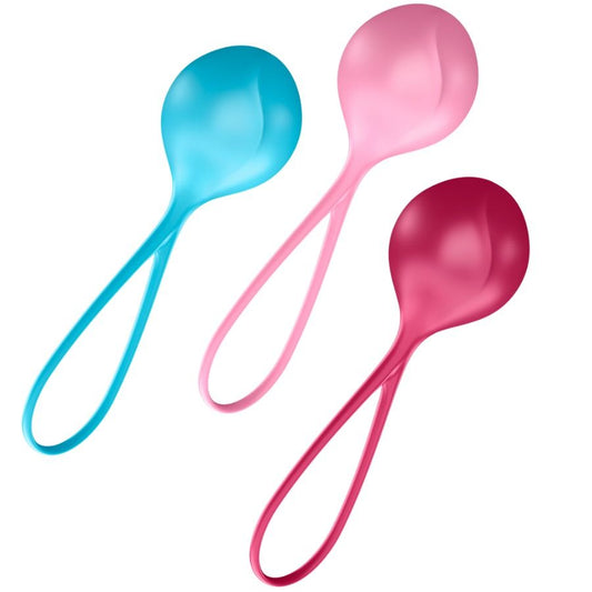 SATISFYER - LOVEBALLS TRÄNING SET 3