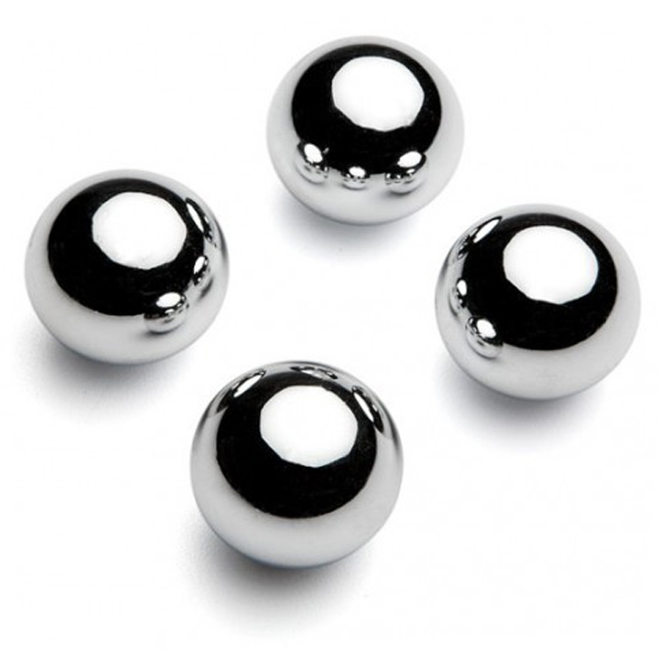 Set med 2 magnetbollar 10 mm från METAL HARD