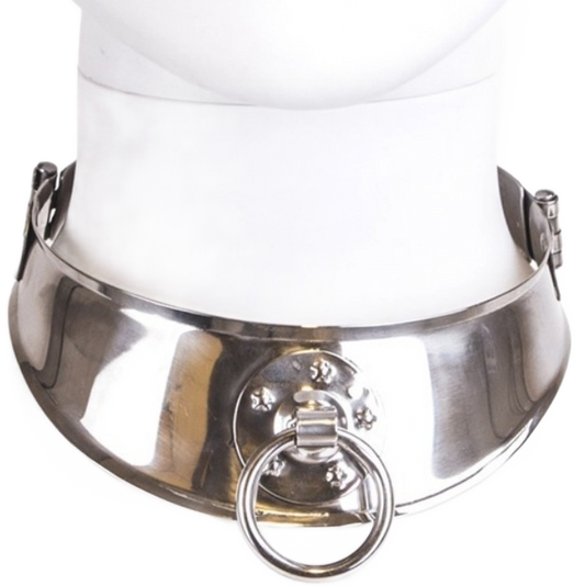 METAL HARD - Restraint Collar with Ring