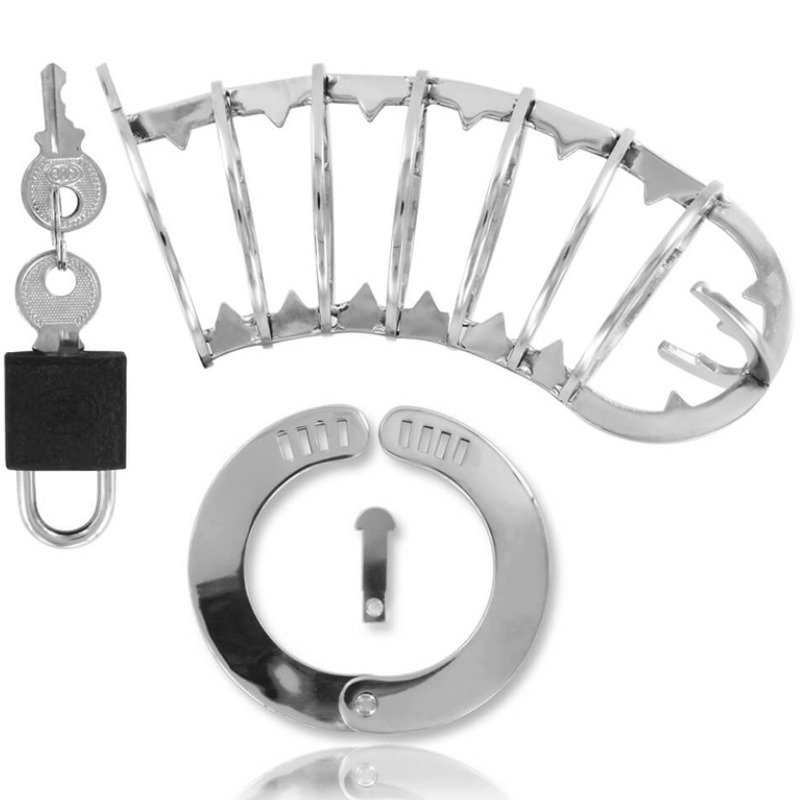 METAL HARD penisbur med säkerhetslås 14 cm