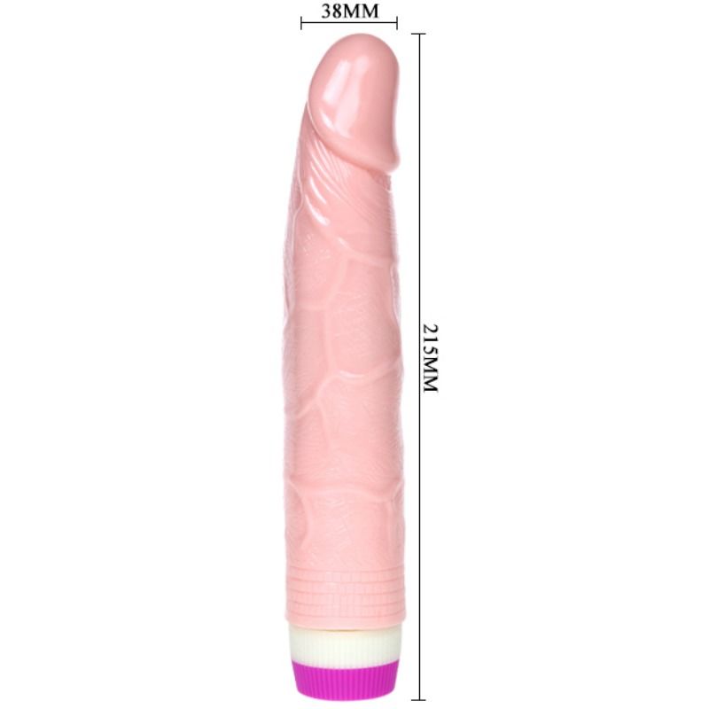 BAILE realistisk vibrator för nybörjare 21,5 cm