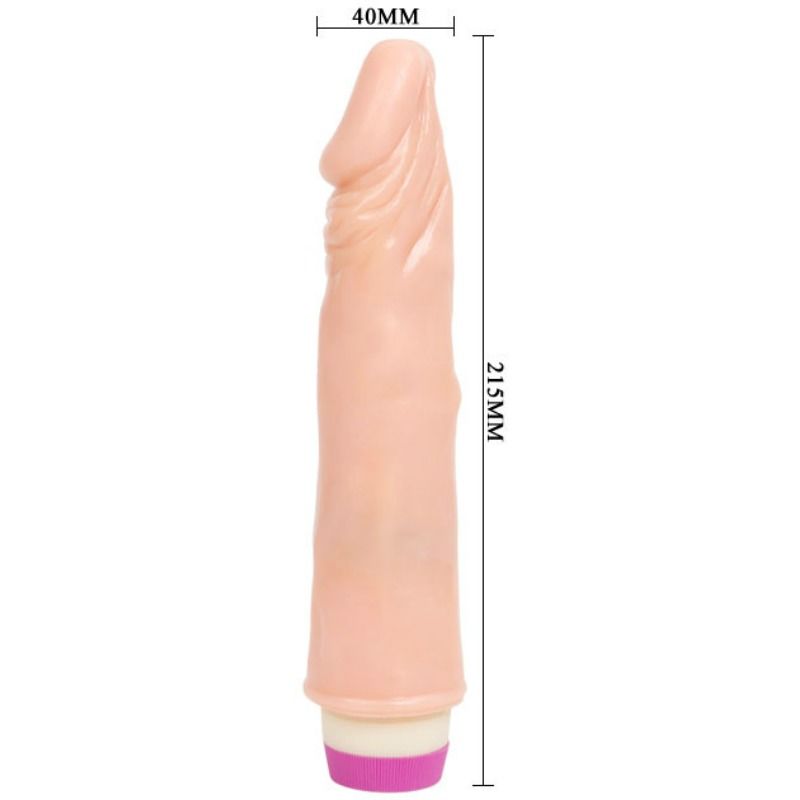 BAILE - WAVES OF PLEASURE VIBRATOR 21,5 CM FÖR NYBÖRJARE