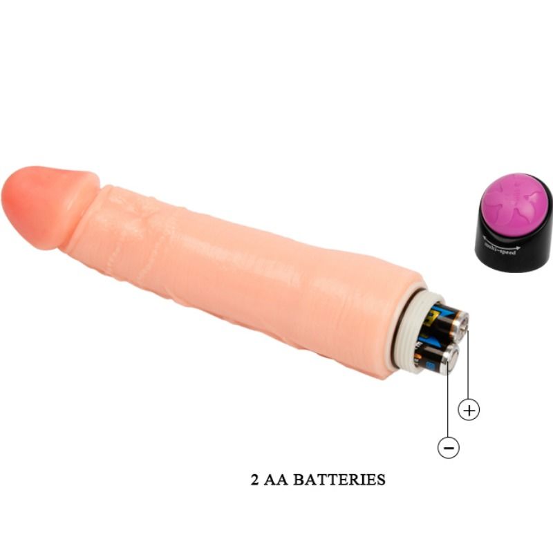 BAILE realistisk vibrator 25 cm