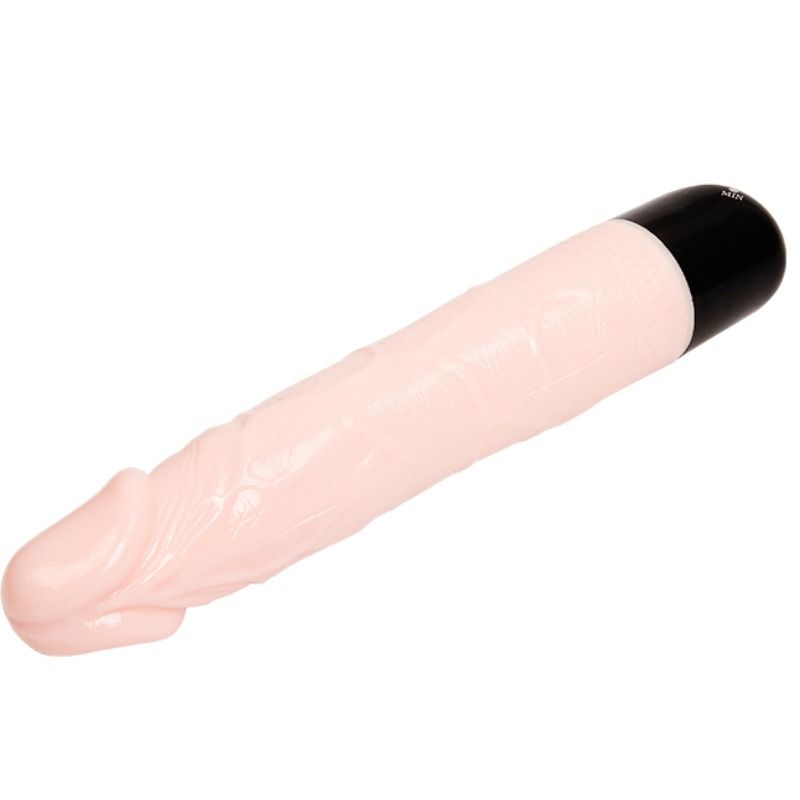 BAILE färgglad vibrator med rotation 24 cm