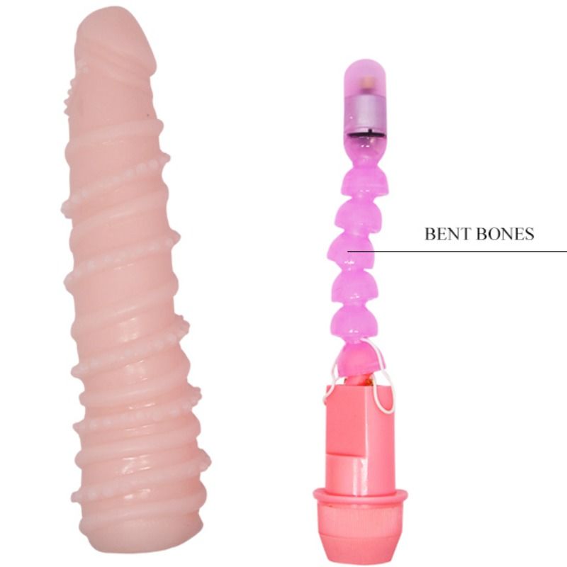 BAILE Flexi Vibe Sensual Spiral Vibrator 19,5 cm