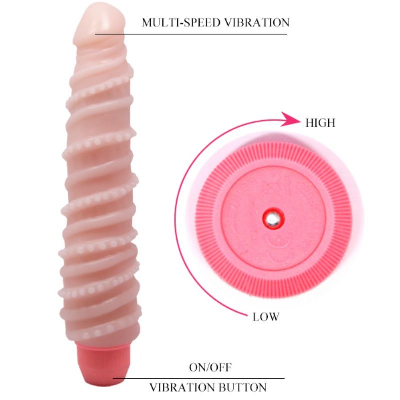 BAILE Flexi Vibe Sensual Spiral Vibrator 19,5 cm