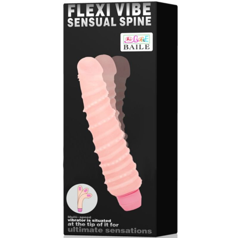 BAILE Flexi Vibe Sensual Spiral Vibrator 19,5 cm